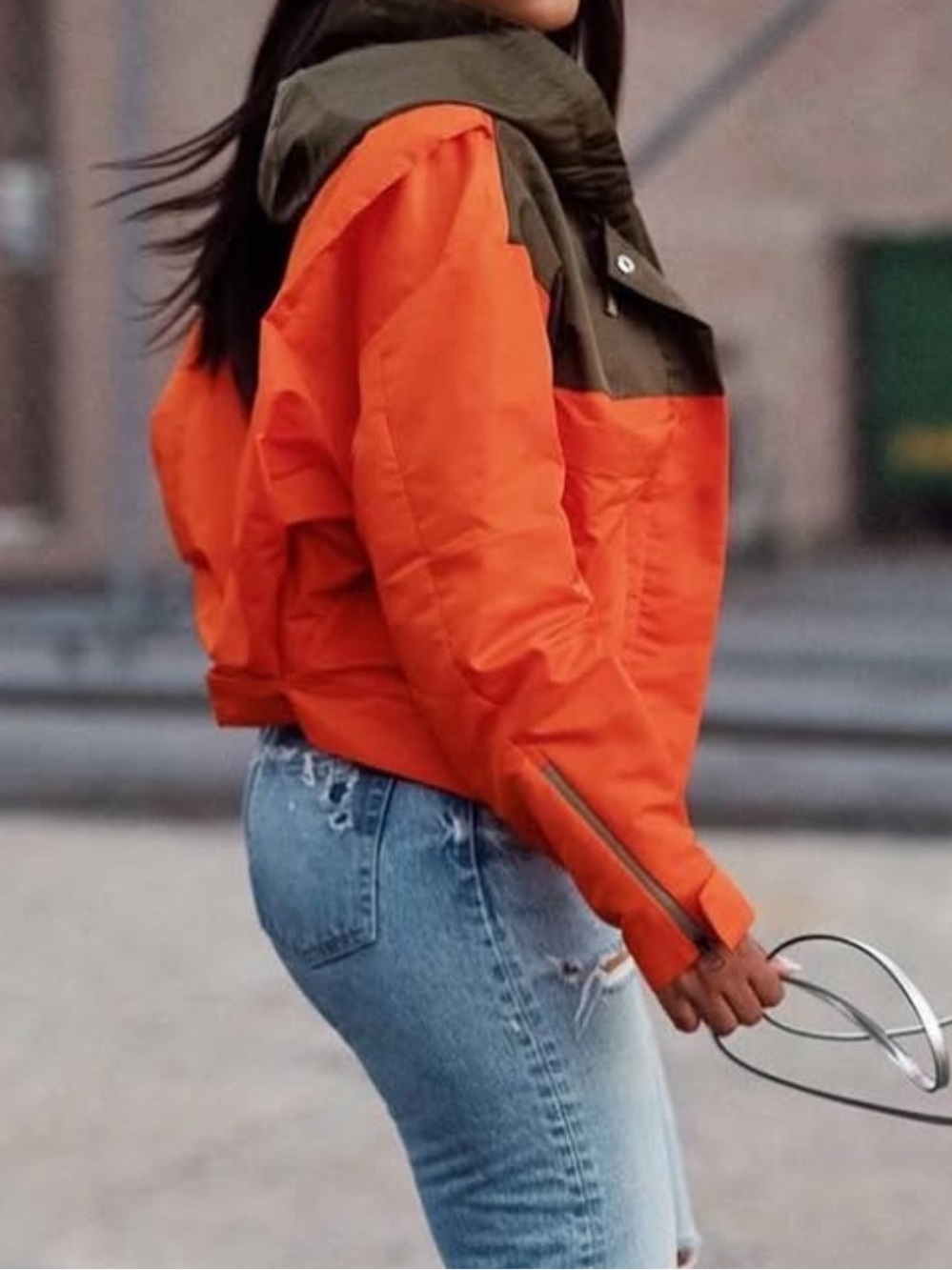 BeEyeConic EyeFly Jacket
Orange & Olive Hooded Jacket Sz XL NWT - Picture 2 of 16